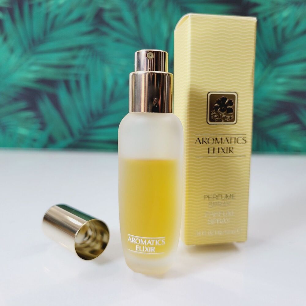 AROMATICS ELIXIR by Clinique .34 oz. Mini Perfume Purse Spray 3/4th left